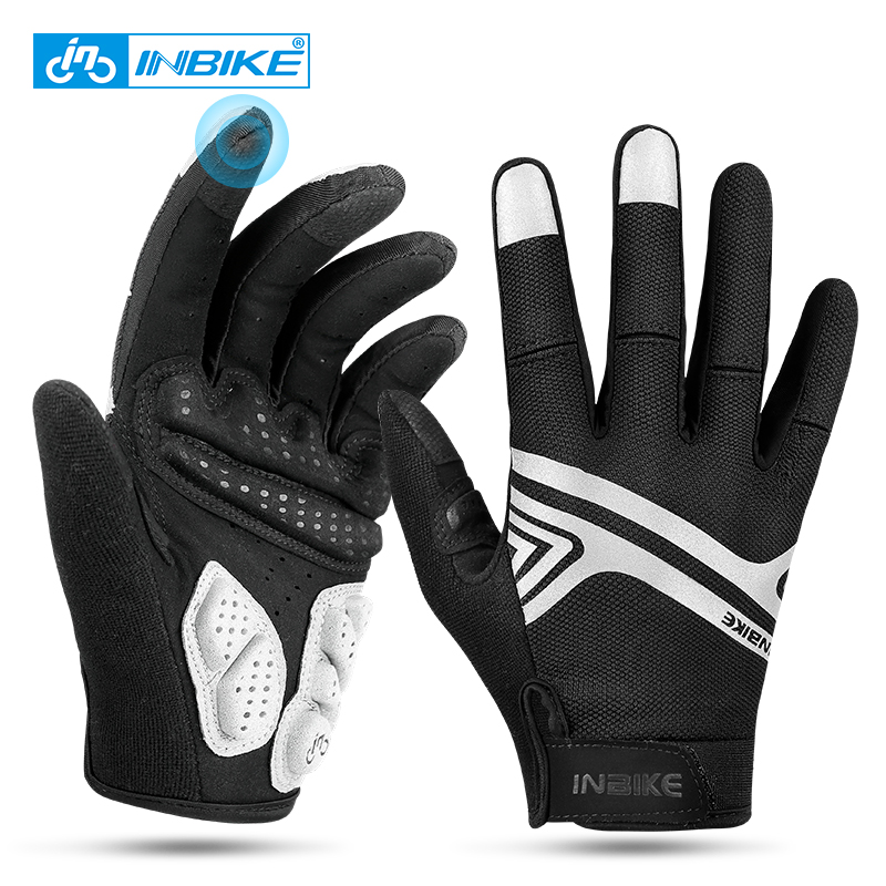Touch Screen Gloves - INBIKE-guantes de dedo completo para hombre