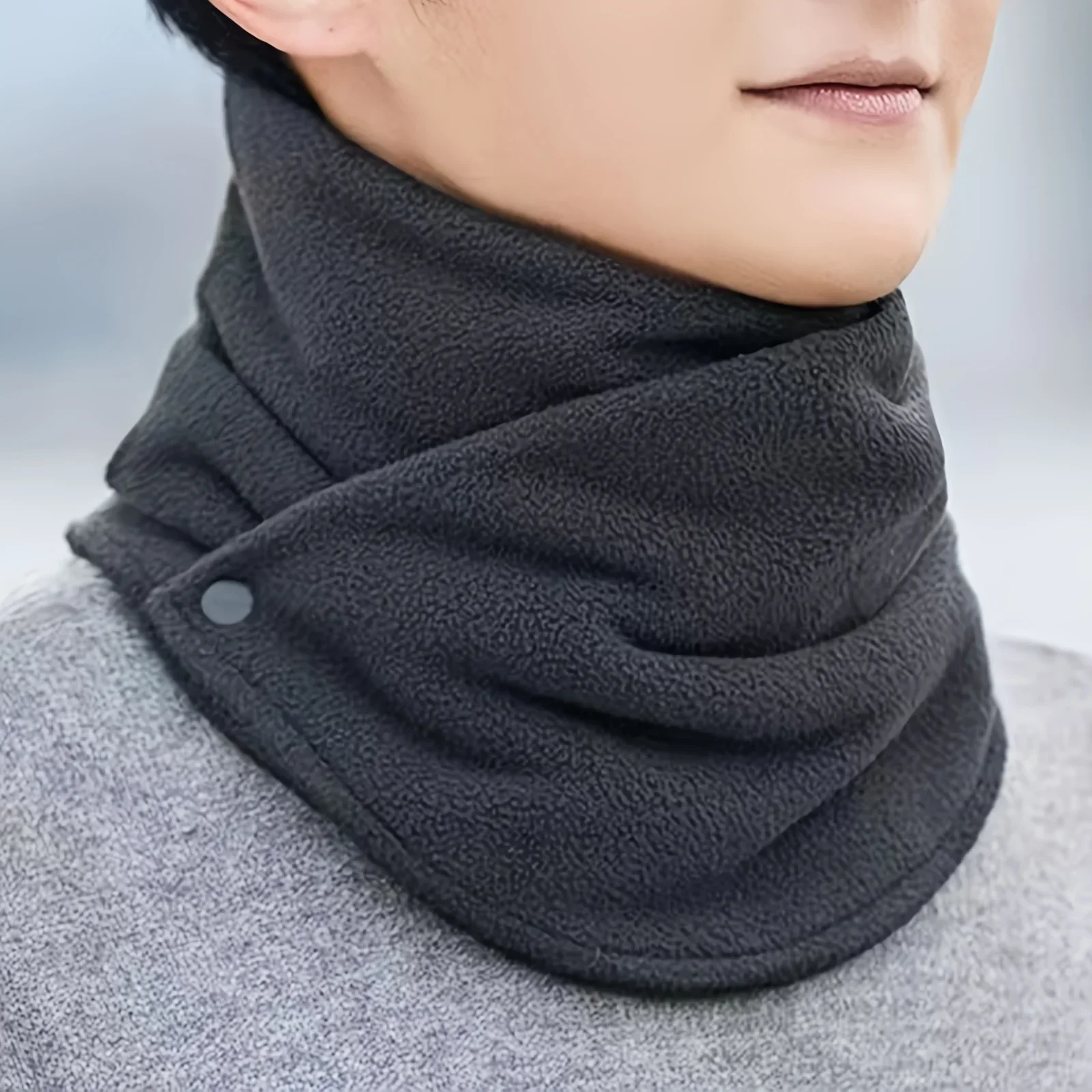 Neck Gaiter Fleece - Nuevas bufandas de lana de cordero