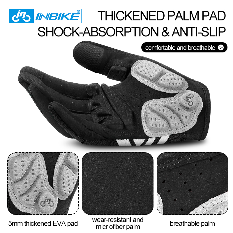 INBIKE-guantes de dedo complet - Touch Screen Gloves reseña y precio