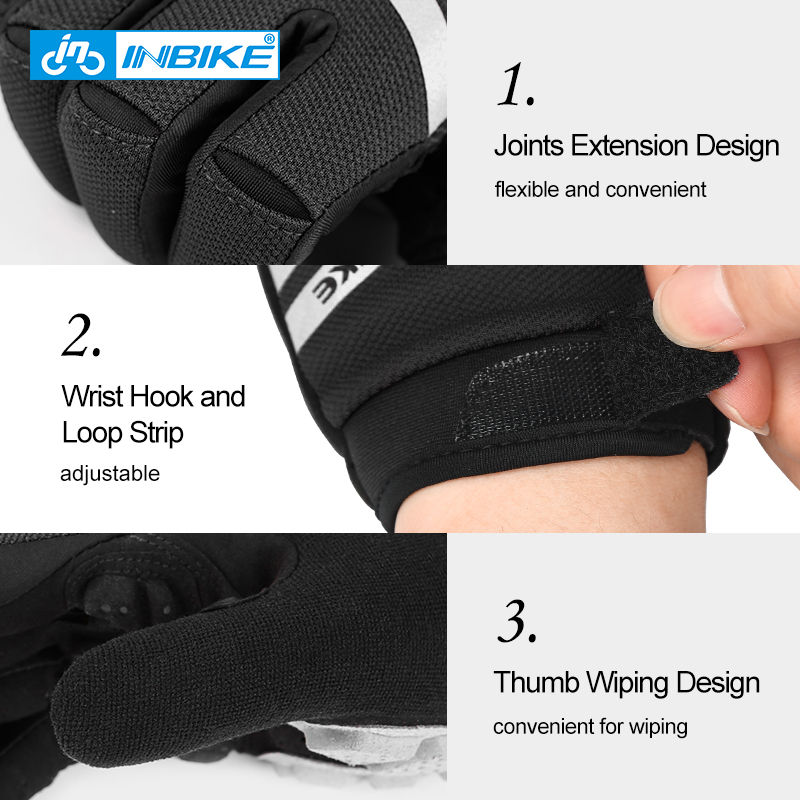 INBIKE-guantes de dedo complet - Touch Screen Gloves reseña y precio