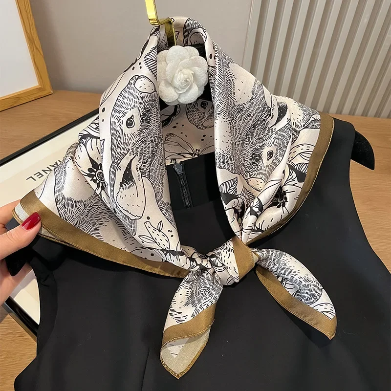 100% cuadrado de seda para muj - Shawl Wrap Winter reseña y precio