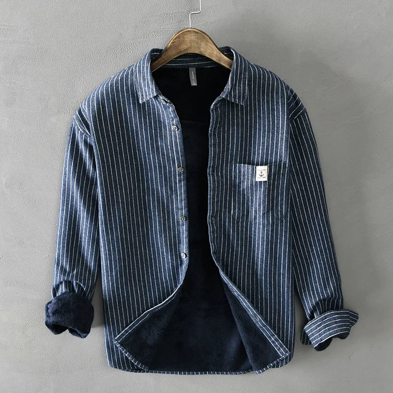 Camisas a rayas clásicas grues - Flannel Shirt Lined reseña y precio