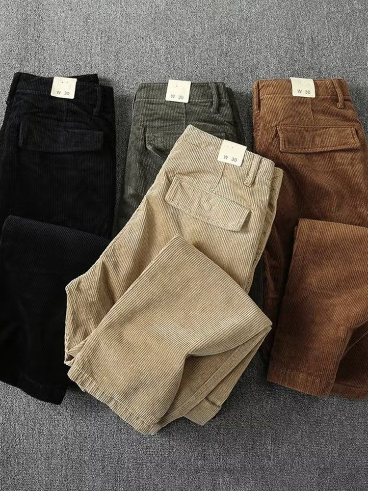 Primavera y otoño nueva moda C - Corduroy Pant Warm reseña y precio