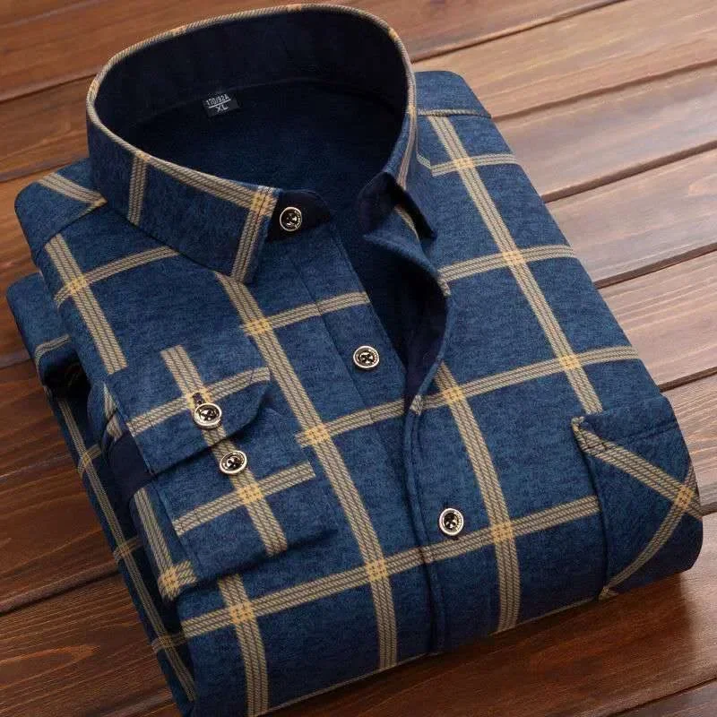 2025 Camisas a cuadros de mang - Flannel Shirt Lined reseña y precio