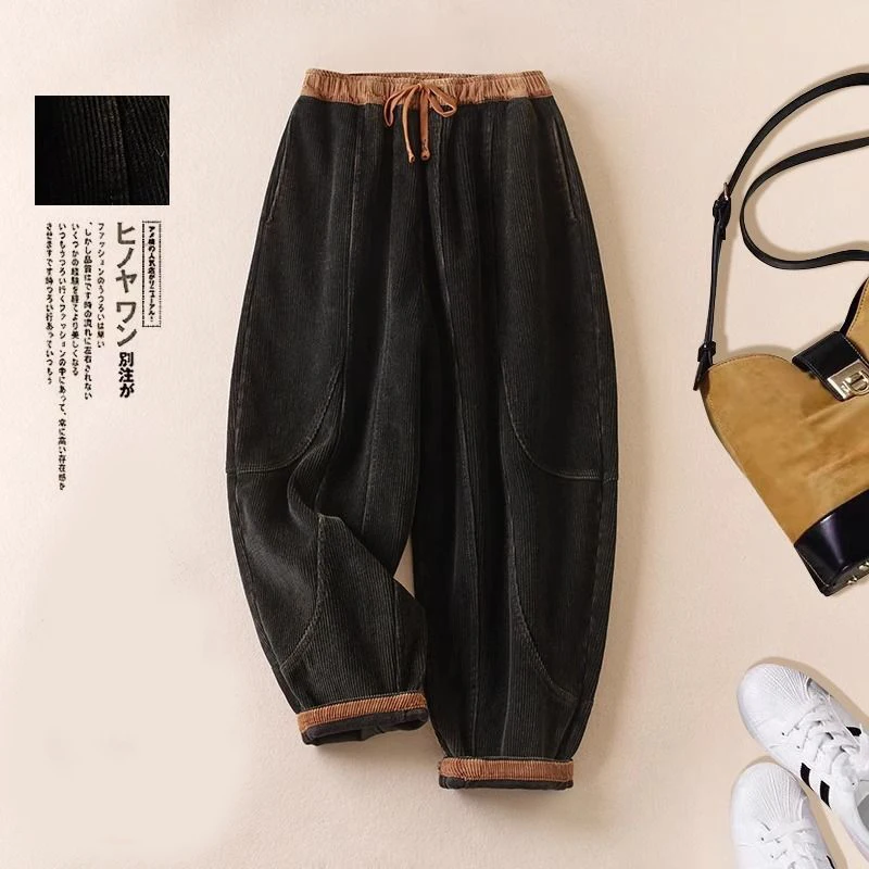 Pantalones harem de pana para  - Corduroy Pant Warm reseña y precio