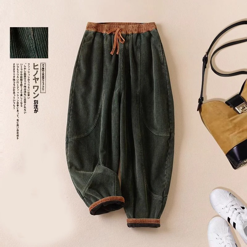 Pantalones harem de pana para  - Corduroy Pant Warm reseña y precio