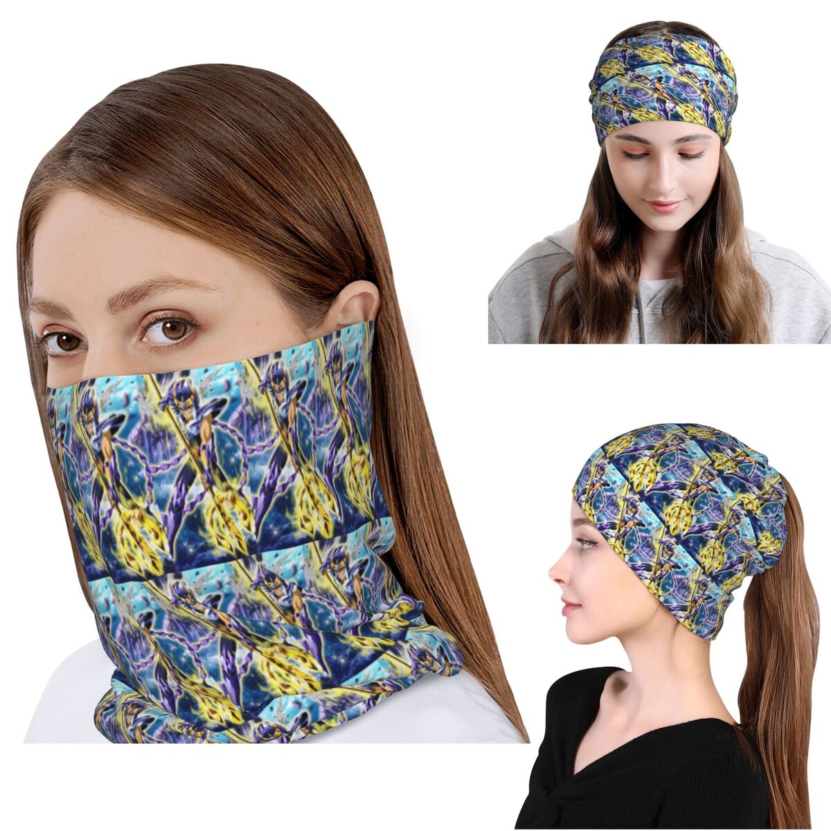Anime Knights Of The Zodiac Ph - Knit Beanie Hat Warm reseña y precio