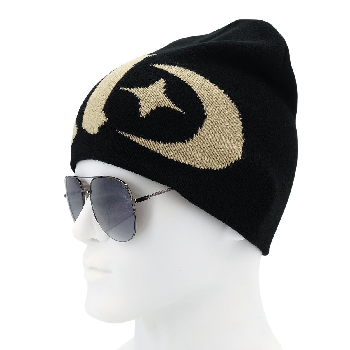 Nuevos Gorros con Patrón de Le - Knit Beanie Hat Warm reseña y precio